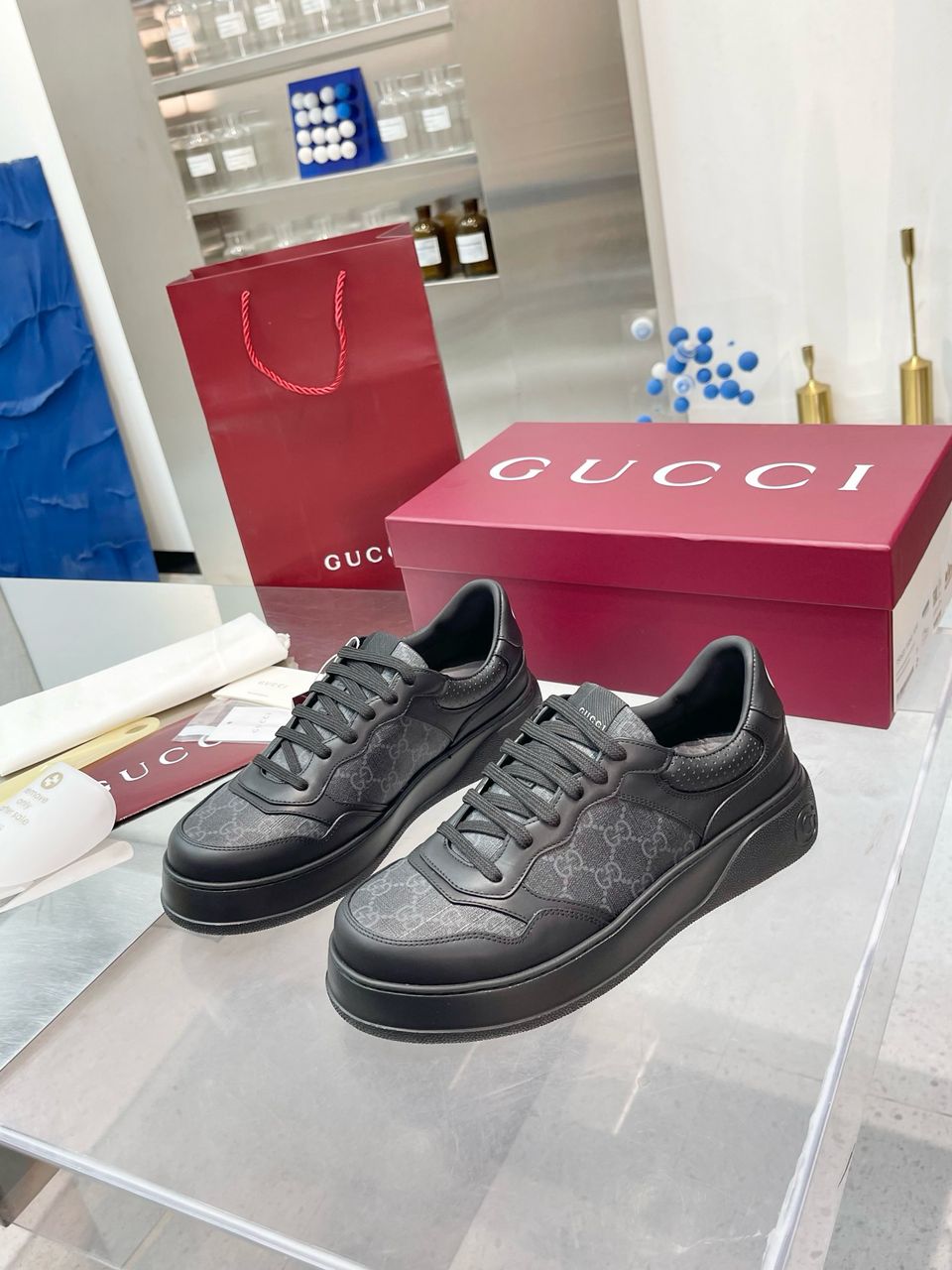 Gucci GG Sneaker Black – Manfrim Store
