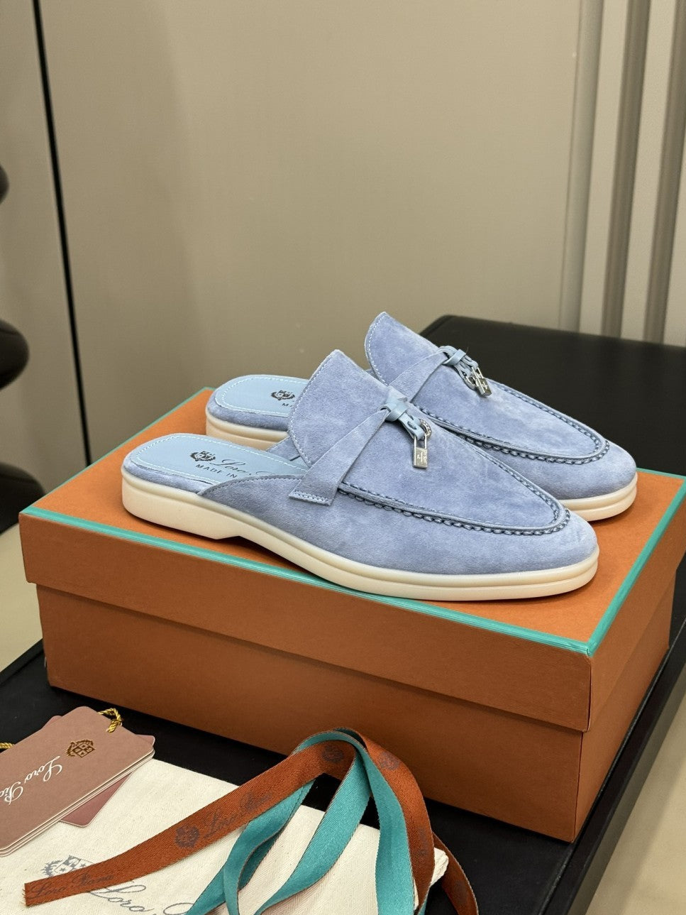 Loro Piana mule casual shoes – Manfrim Store