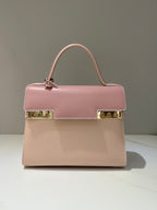 Delvaux Tempête MM Light pink Ferragens Douradas