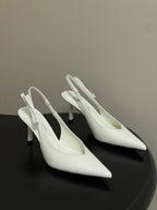 Prada  Slingback Pumps  White