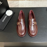 Chanel Timeless Loafer red