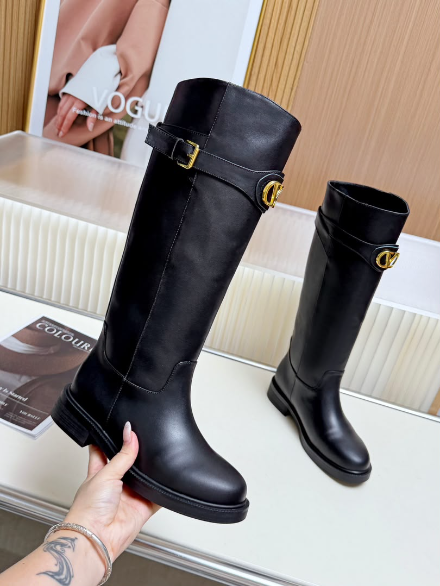 bota VLogo Signature Calfskin Boot 30mm