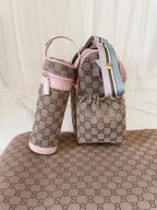 Gucci GG Canvas Diaper Bag rosa