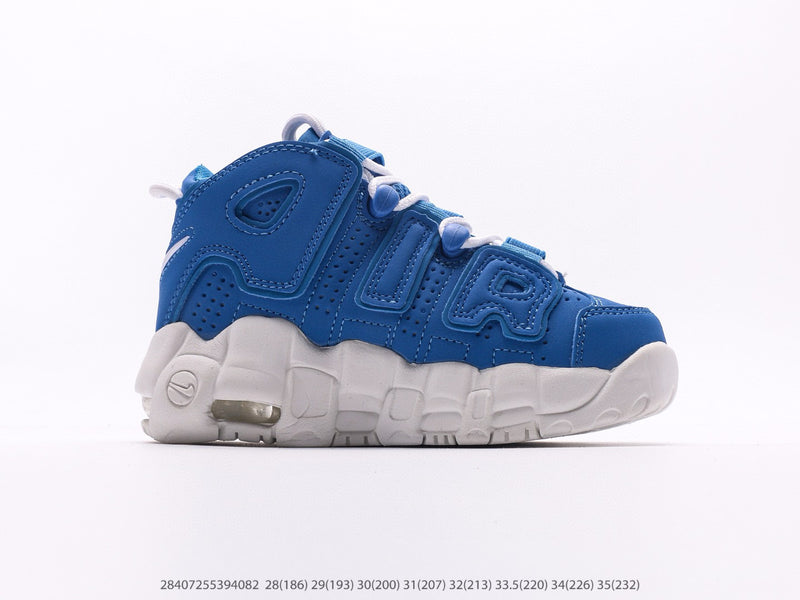 Nike Air More Uptempo Blue Infantil
