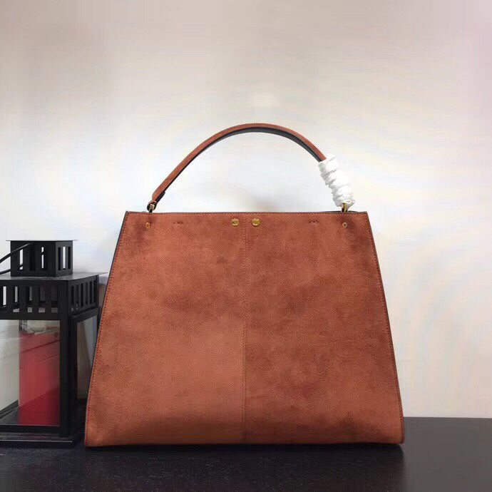 Fendi Peekaboo X-Lite Camurça Brown
