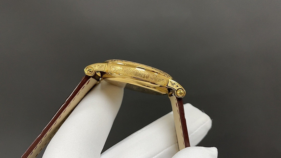 Patek Philippe Calatrava "Officer's Case" Silver Opaline Dial
