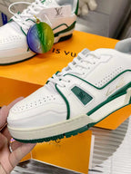 Louis Vuitton Trainer #54 Signature White Green