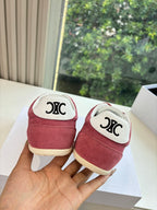 Celine Jogger Low Lace-Up Sneaker Pink