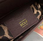 Dolce & Gabbana Sicily Small Handbag Brown