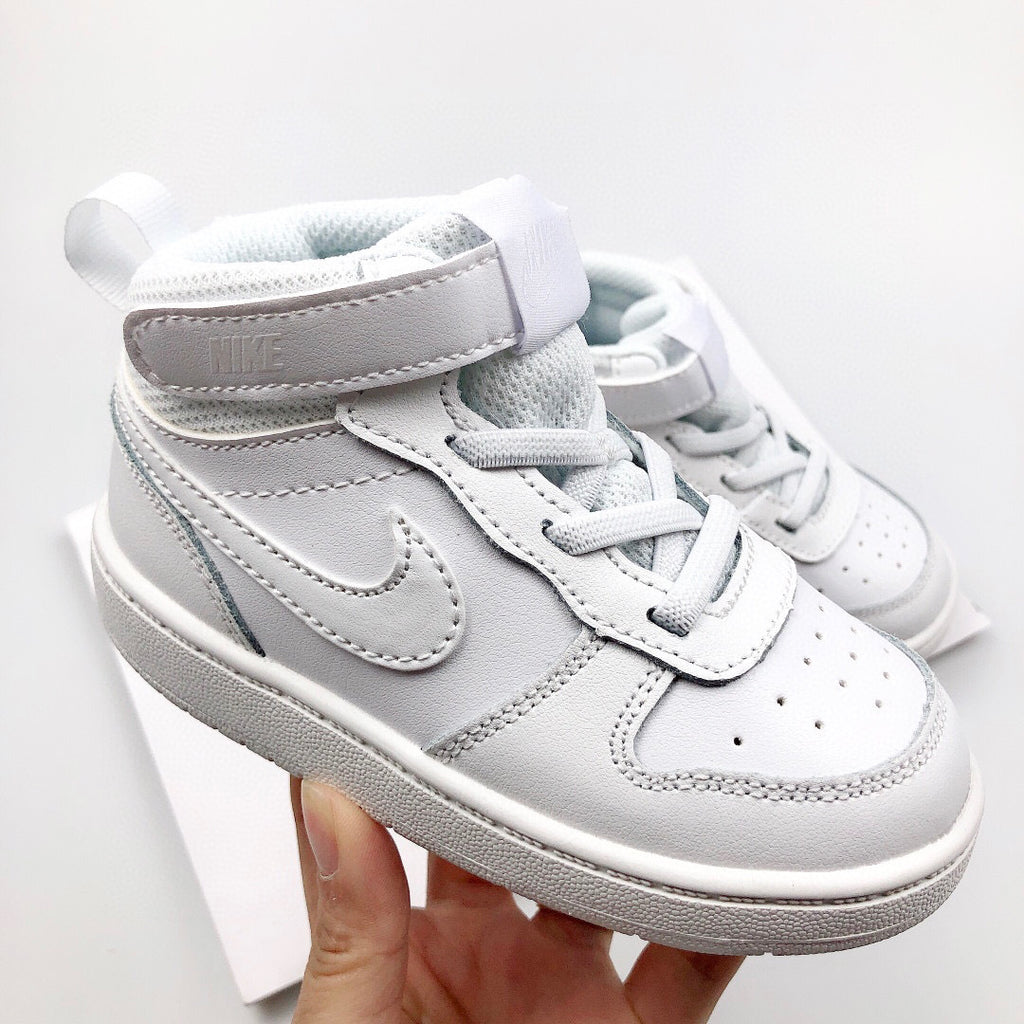 Nike Court Borough Mid 2 Infantil Branco