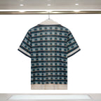 Casablanca Green Crochet Mosaic Knit Co-ord
