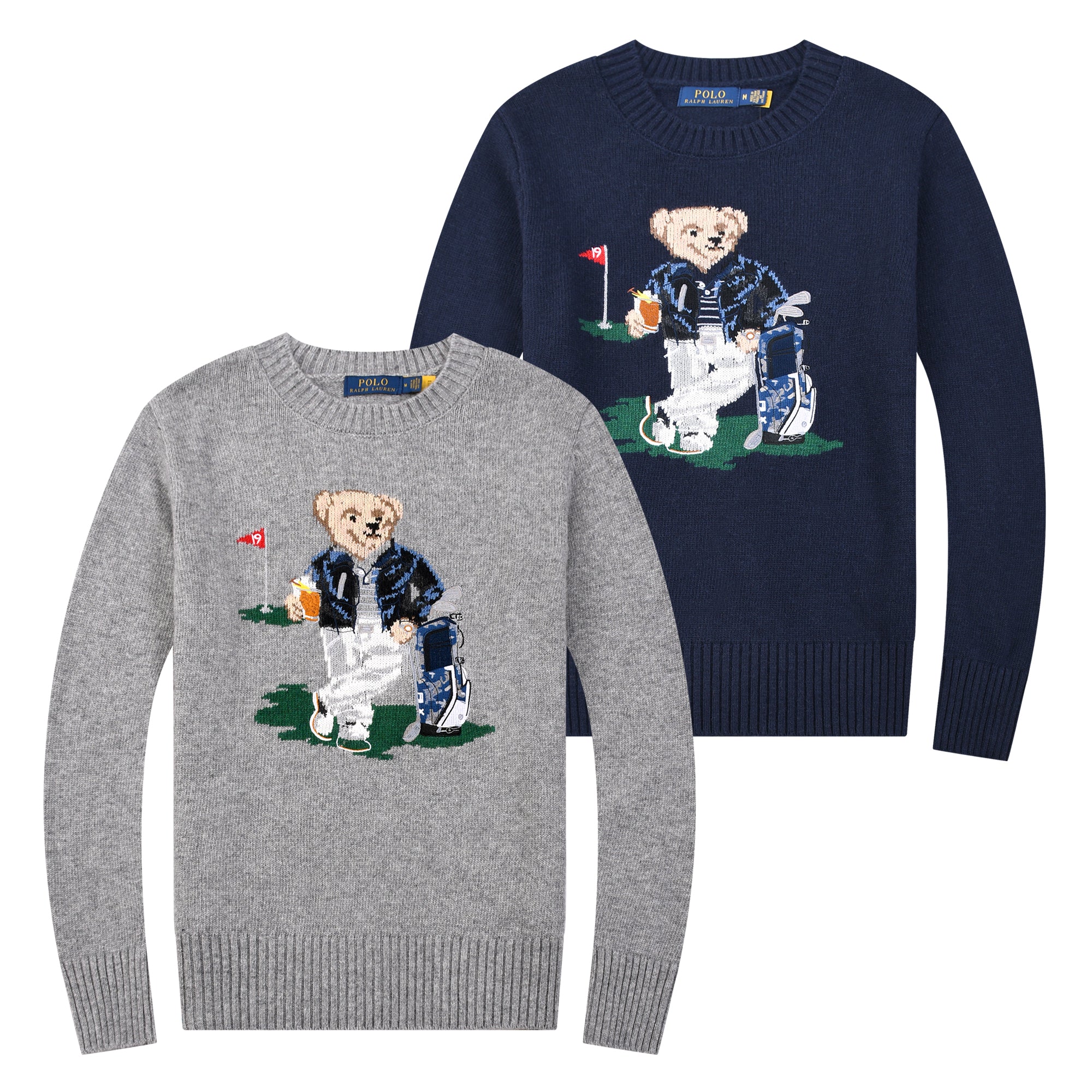 Polo Ralph Lauren Suéter de Tricô Golf Polo Bear