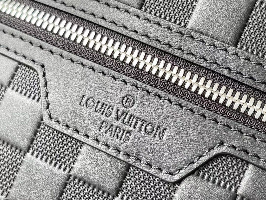Mochila Lv Michael Damier Leather Black
