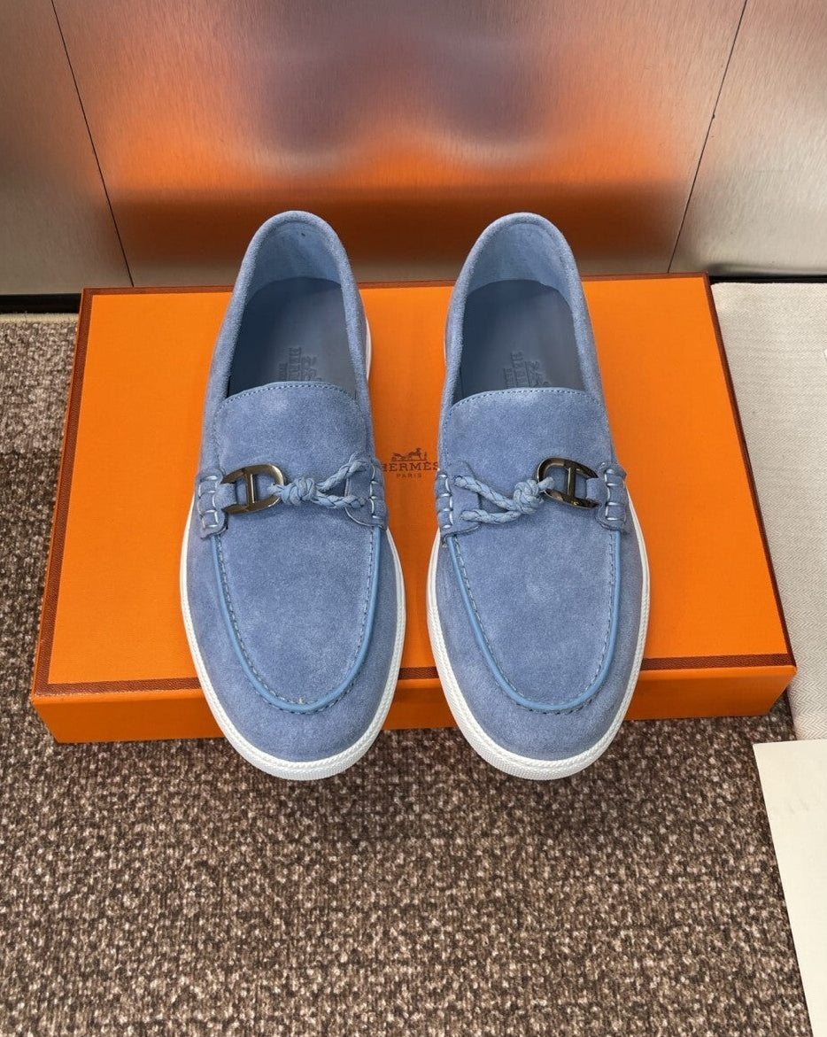 HERMES LOAFER Blue