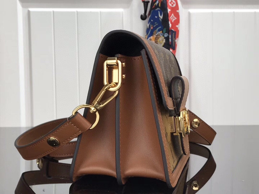 Lv Dauphine Mini Canvas Monogram