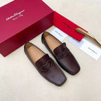 Mocassim Salvatore Ferragamo Touch Gancini