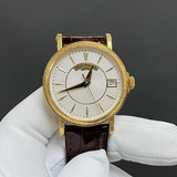 Patek Philippe Calatrava "Officer's Case" Silver Opaline Dial