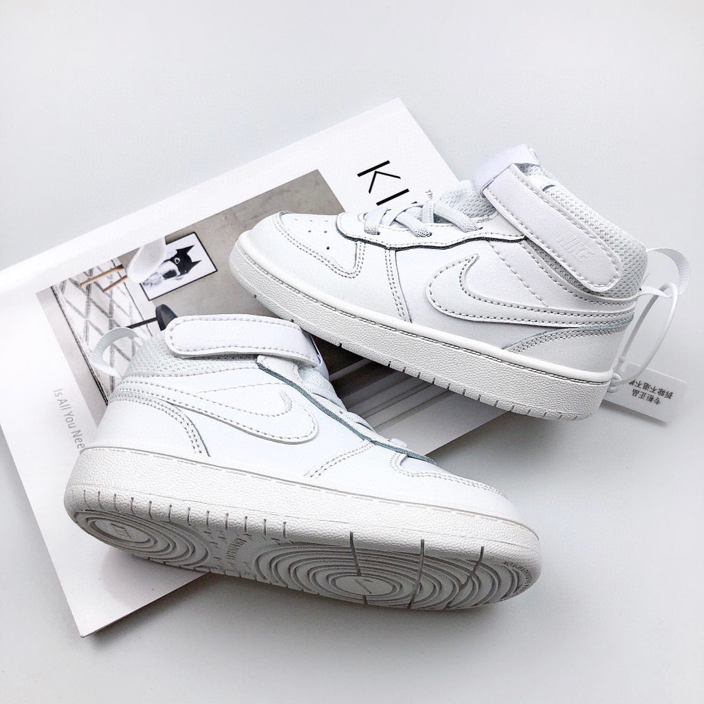 Nike Court Borough Mid 2 Infantil Branco