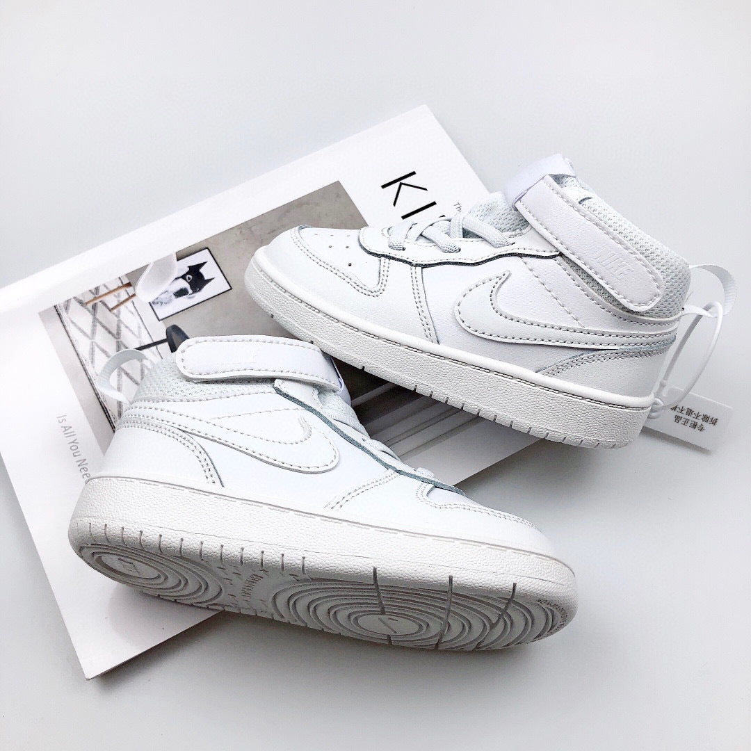 Nike Court Borough Mid 2 Infantil Branco