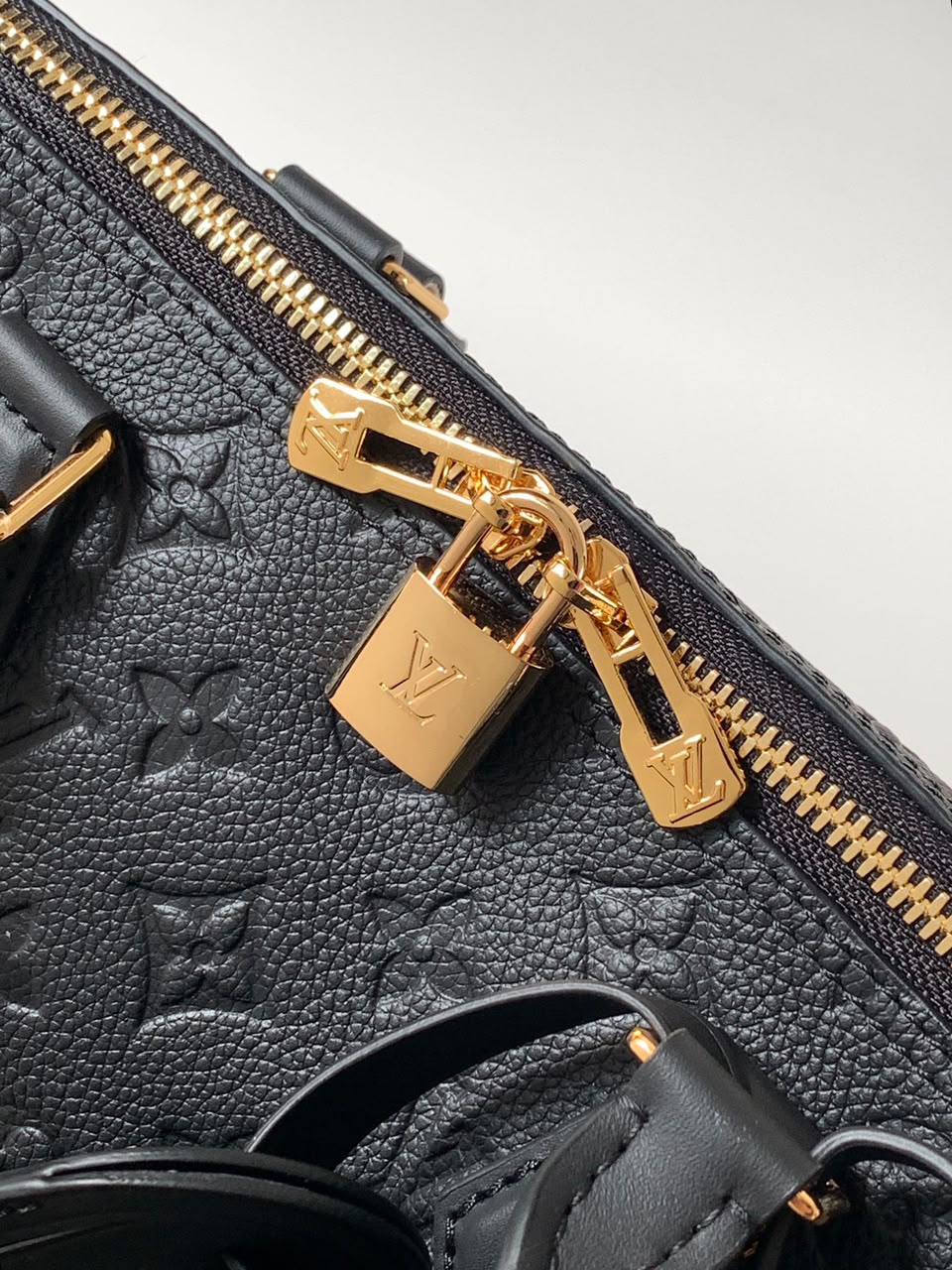 Louis Vuitton Speedy 30 B Soft Denim Black