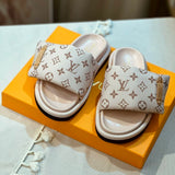 Chinelo Meia-pata Pool Pillow Bleu Clair