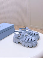 Prada Monolith blue