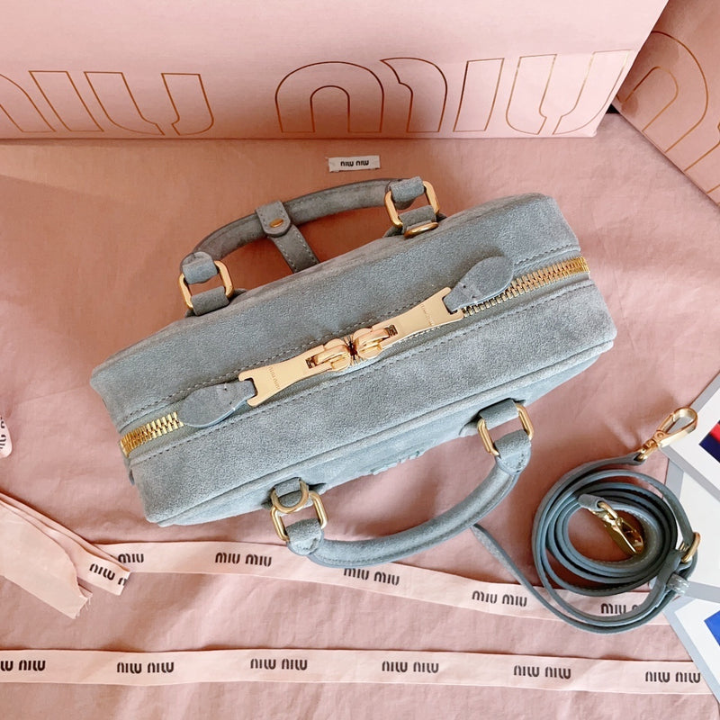 Miu Miu Suede Pocket Bag