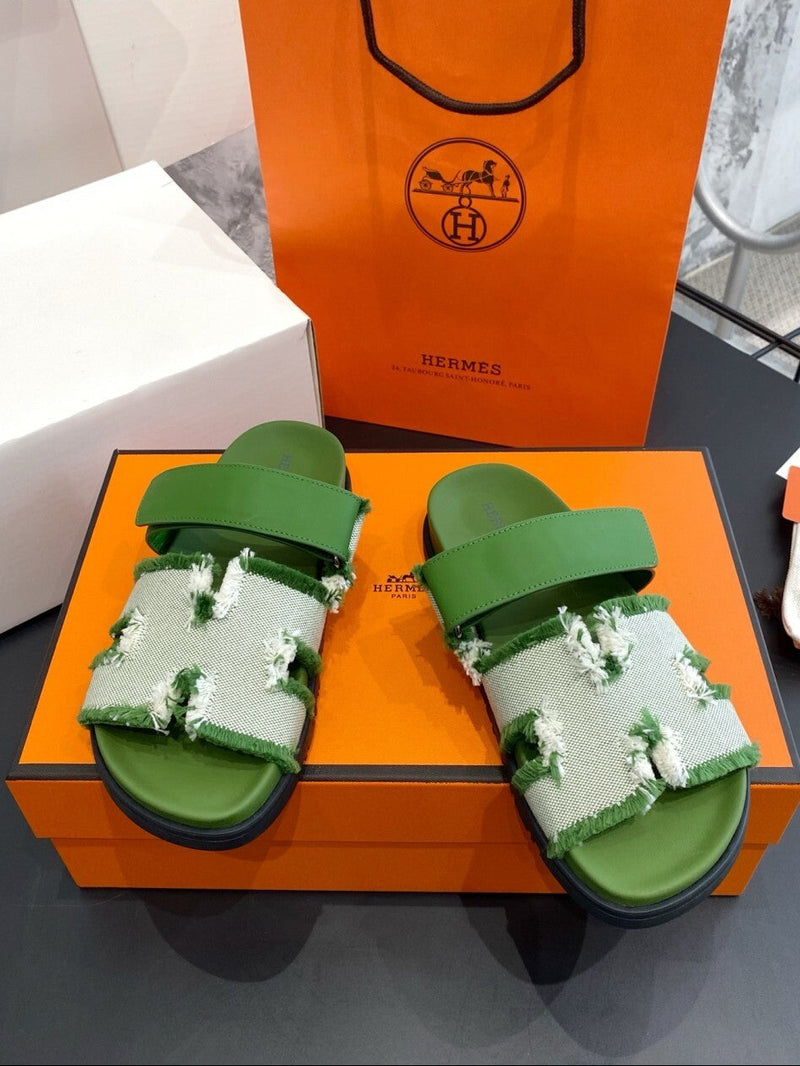Hermes Chypre  Sandal Green