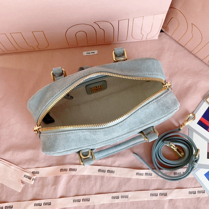 Miu Miu Suede Pocket Bag