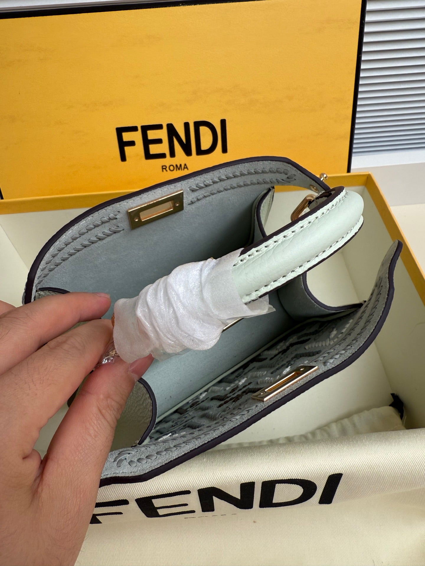 Fendi Peekaboo ISeeU FF Interlace