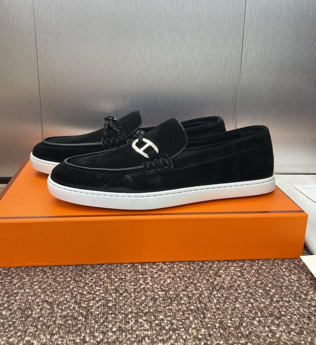 HERMES LOAFER Black