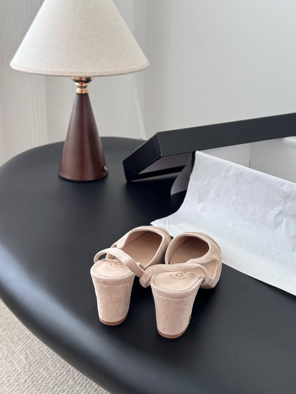 Chanel Slingback Pumps Nude