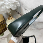 Yves Saint Laurent Mini Le 5 to 7 Leather Green