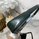 Yves Saint Laurent Mini Le 5 to 7 Leather Green