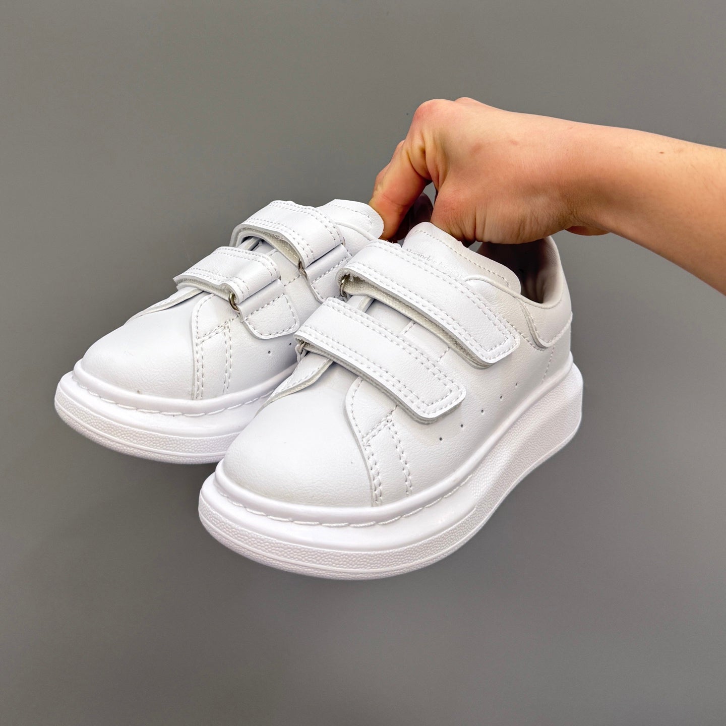 Tênis Alexander McQueen White Infantil