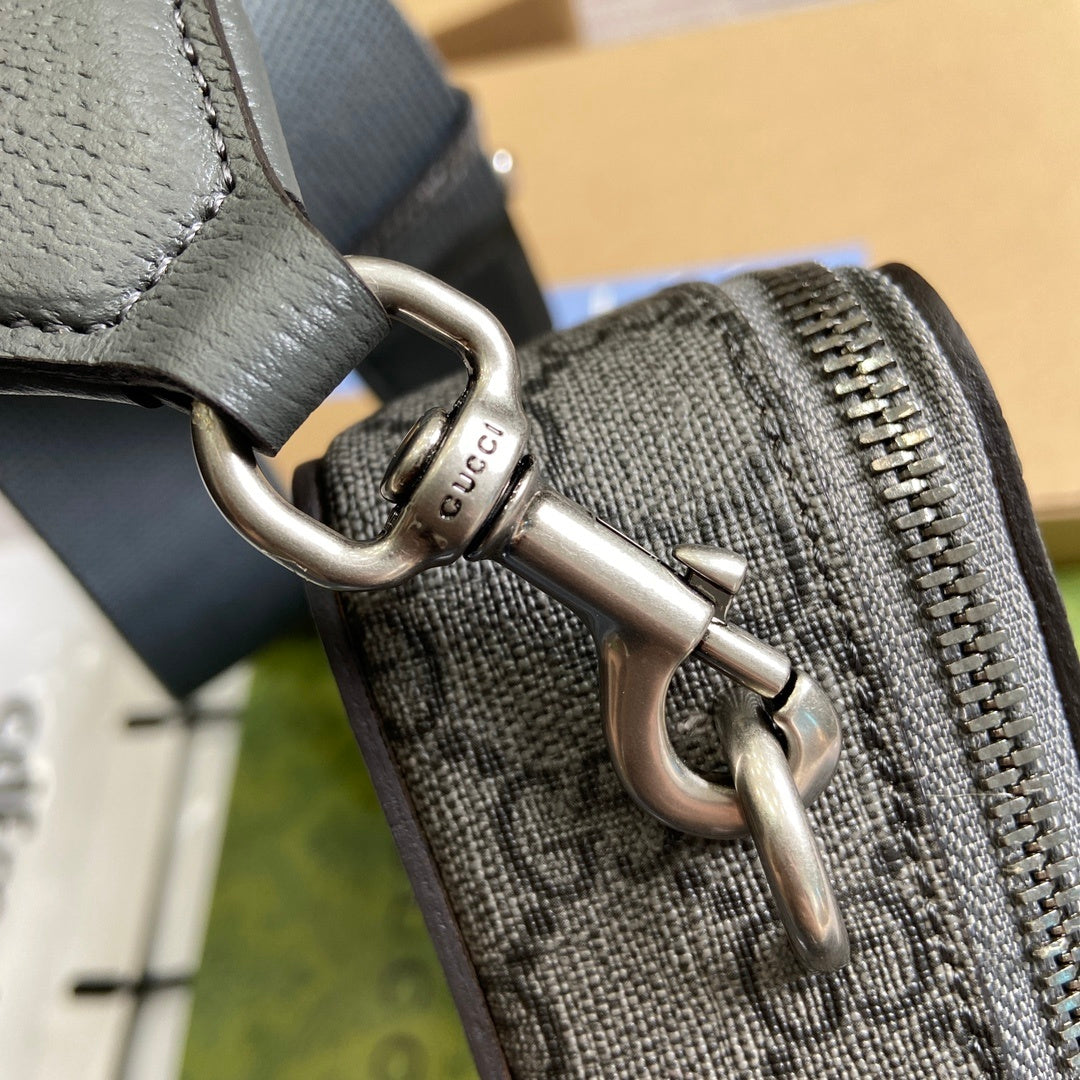 Gucci Ophidia Travel Case Bag Gray