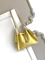 Bolsa Hobo  Chanel 25 Yellow Small
