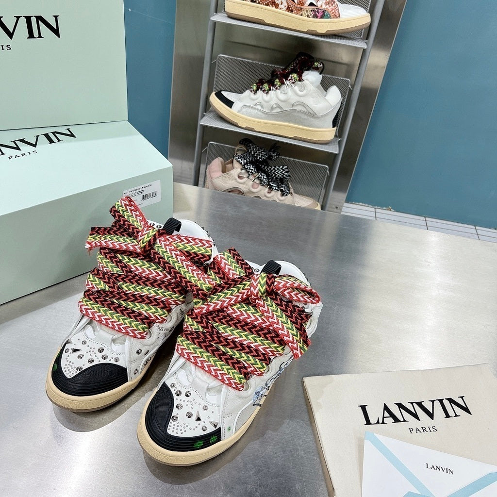 Lanvin Sneakers Curb Grafite – Manfrim Store