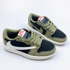 Jordan 1 Retro  x Travis Scott Green Infantil