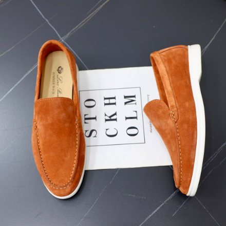 Loro Piana Suede Loafers