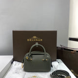 Delvaux Cool Box Nano Army Green