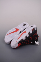 Nike Air More Uptempo  (Black/University Red/White)