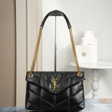Yves Saint Laurent Lou Lou Puffer Black