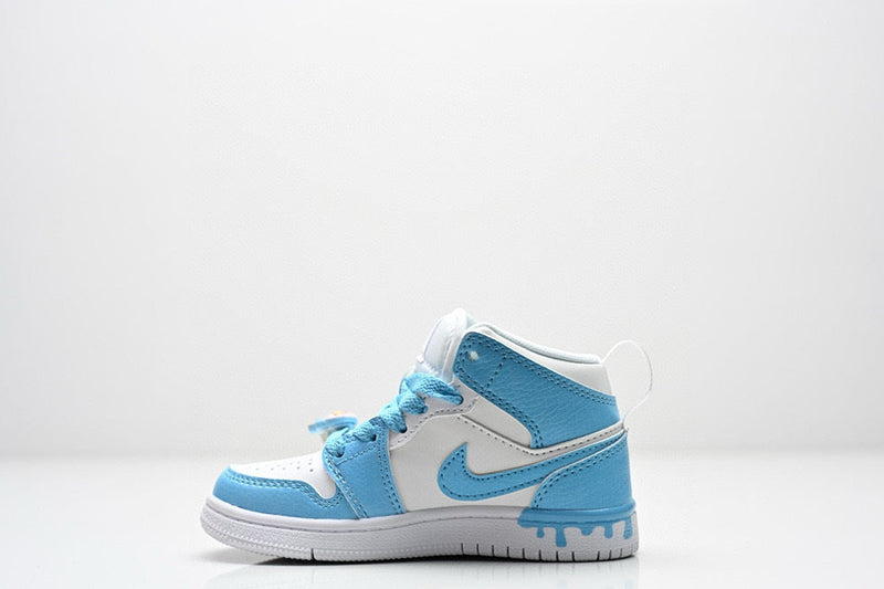 Air Jordan 1 Mid blue infantil