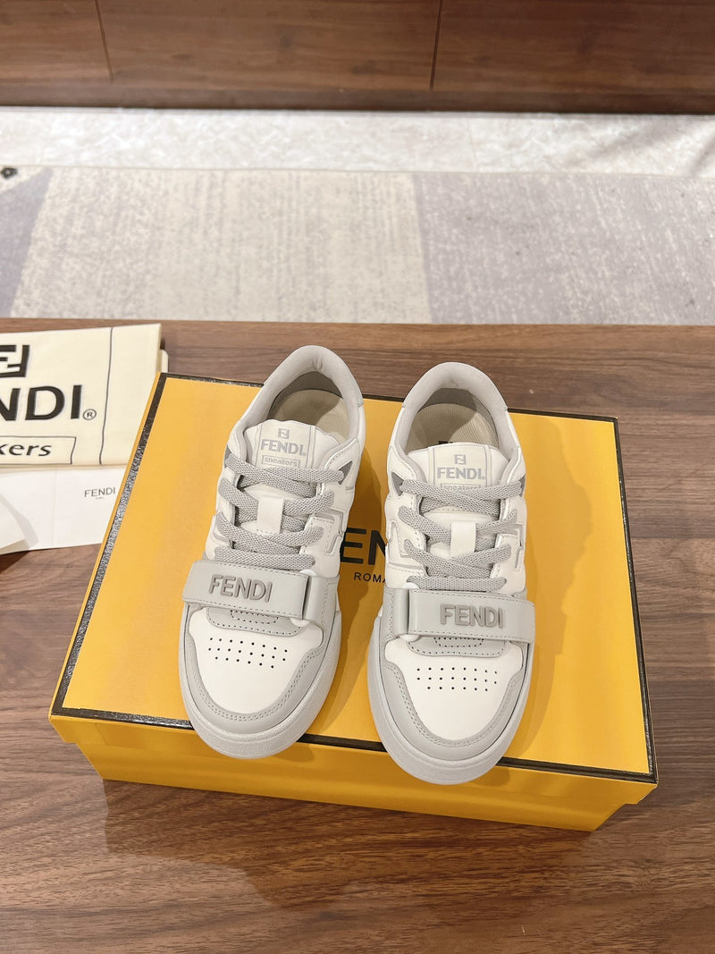 Fendi Wmns Match White Grey