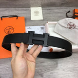 Cinto Hermes Preto.