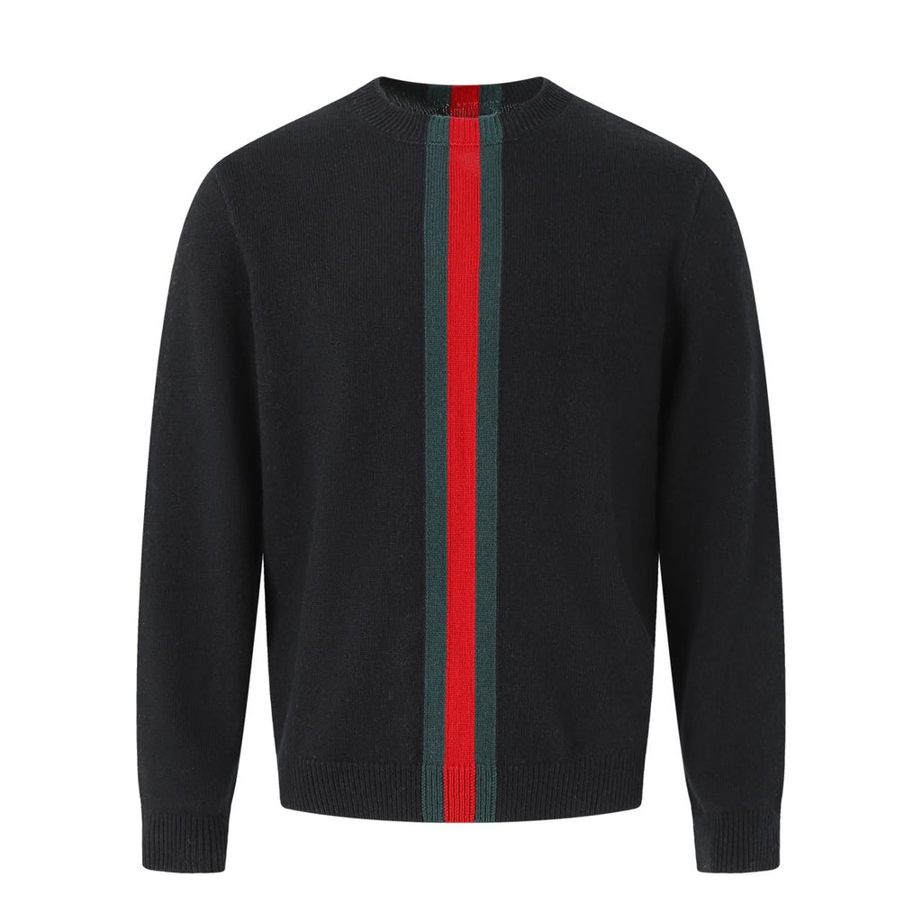 Suéter Gucci de Tricô com Listras Web