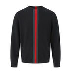 Suéter Gucci de Tricô com Listras Web