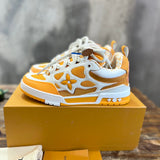 Skate Sneaker Yellow White