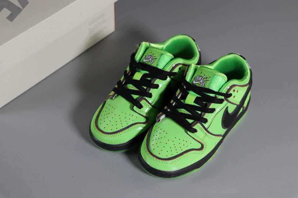 Nike SB Dunk Low The Powerpuff Girls Buttercup  Infantil